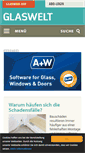 Mobile Screenshot of glaswelt.de